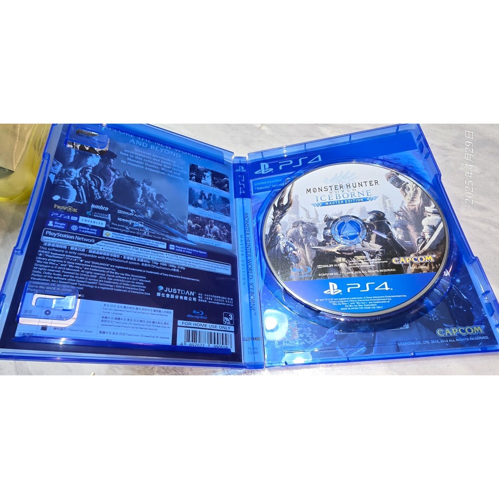 阿北-PS4 魔物獵人 冰原 中文版 盒裝完整 光碟無刮 PS5可玩-細節圖3