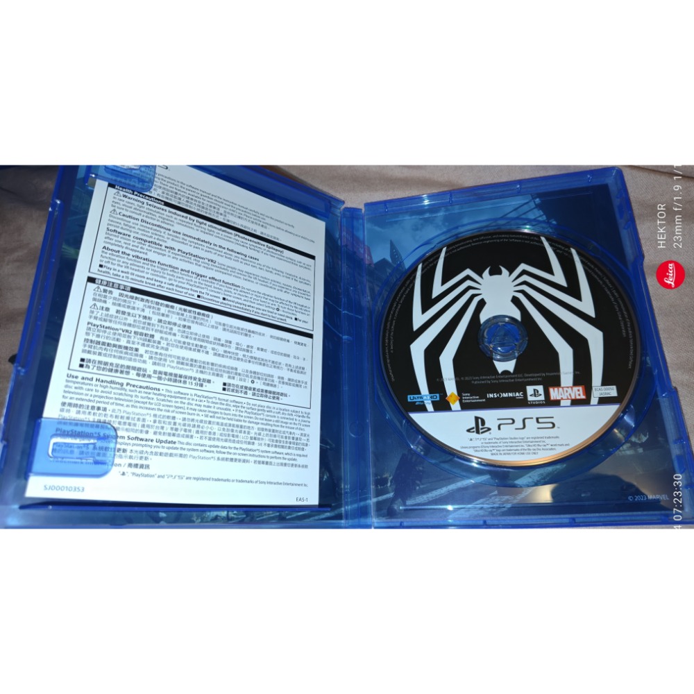 阿北-中文版公司貨-PS5 漫威蜘蛛人2.（Pro增強）光碟無刮傷 二手美品-細節圖3