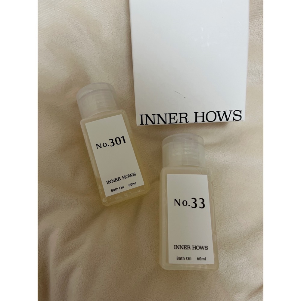 INNER  HOWS 沐浴油旅行組60ml  NO.301+33-細節圖2