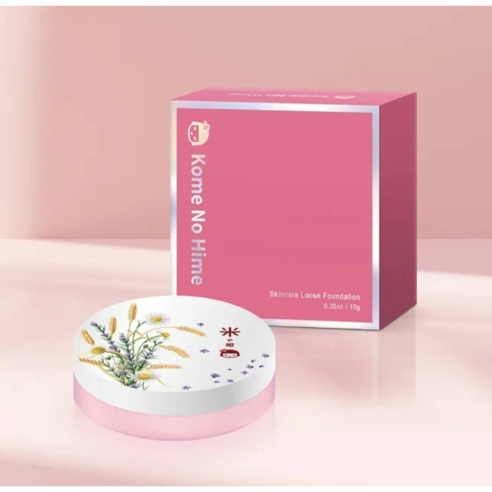 日本米之姬 植萃光感防曬粉底液30g、雙斜面零死角粉底刷、革命性養膚面膜粉底10g、米之姬植萃美膚潤瑕米粉底30ml-細節圖4