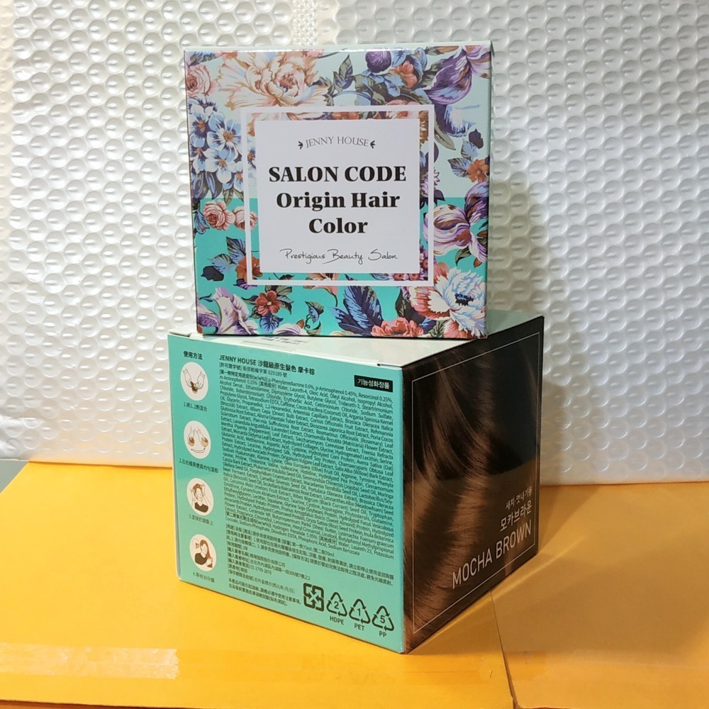 JENNYHOUSE沙龍專業調色韓星最愛護髮染⭐沙龍級原生髮色 深棕色、摩卡棕-規格圖7