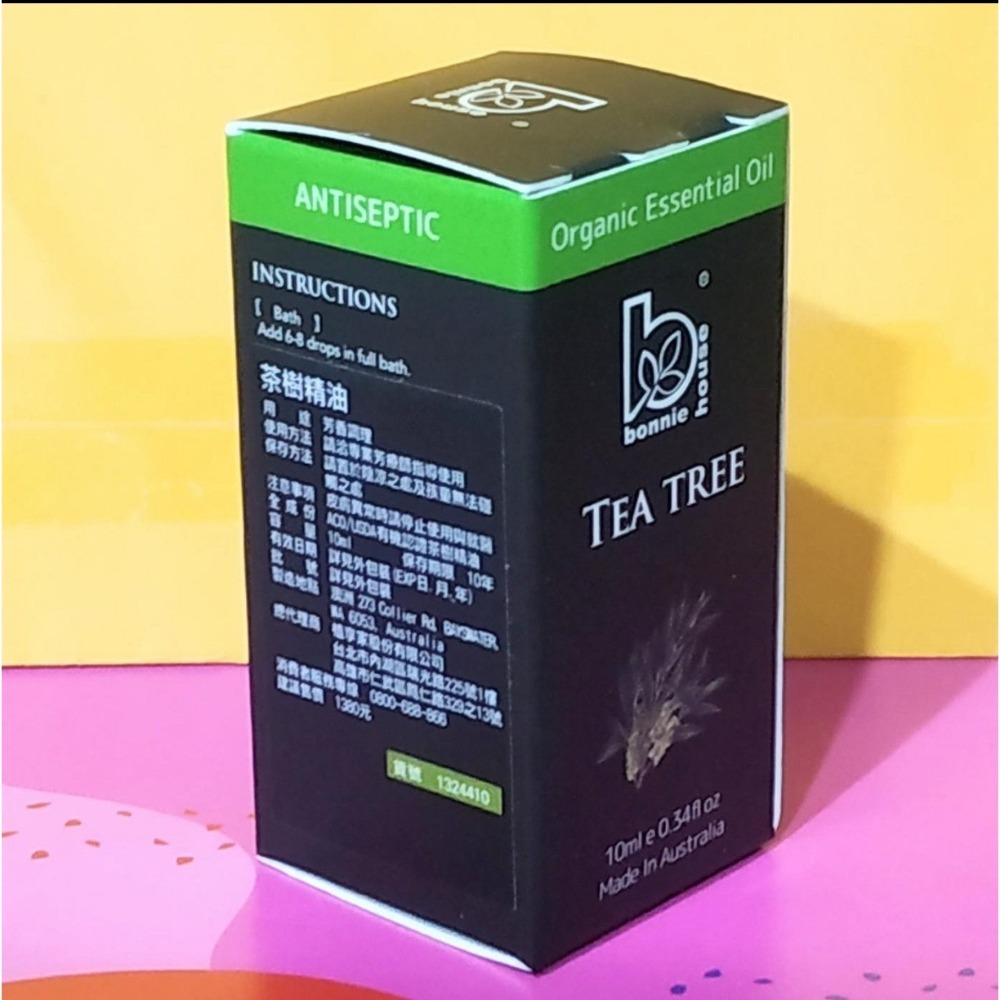 『Bonnie House 植享家』 雙有機認證茶樹精油5ml、10ml-細節圖5