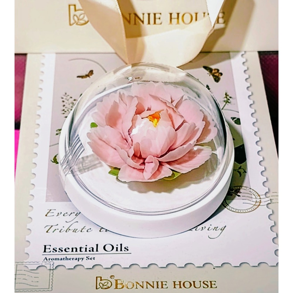 BONNIEHOUSE 植享家 有機認證 依蘭依蘭精油5ml 🌸植享家牡丹花擴香石（附外罩、外盒）-規格圖6