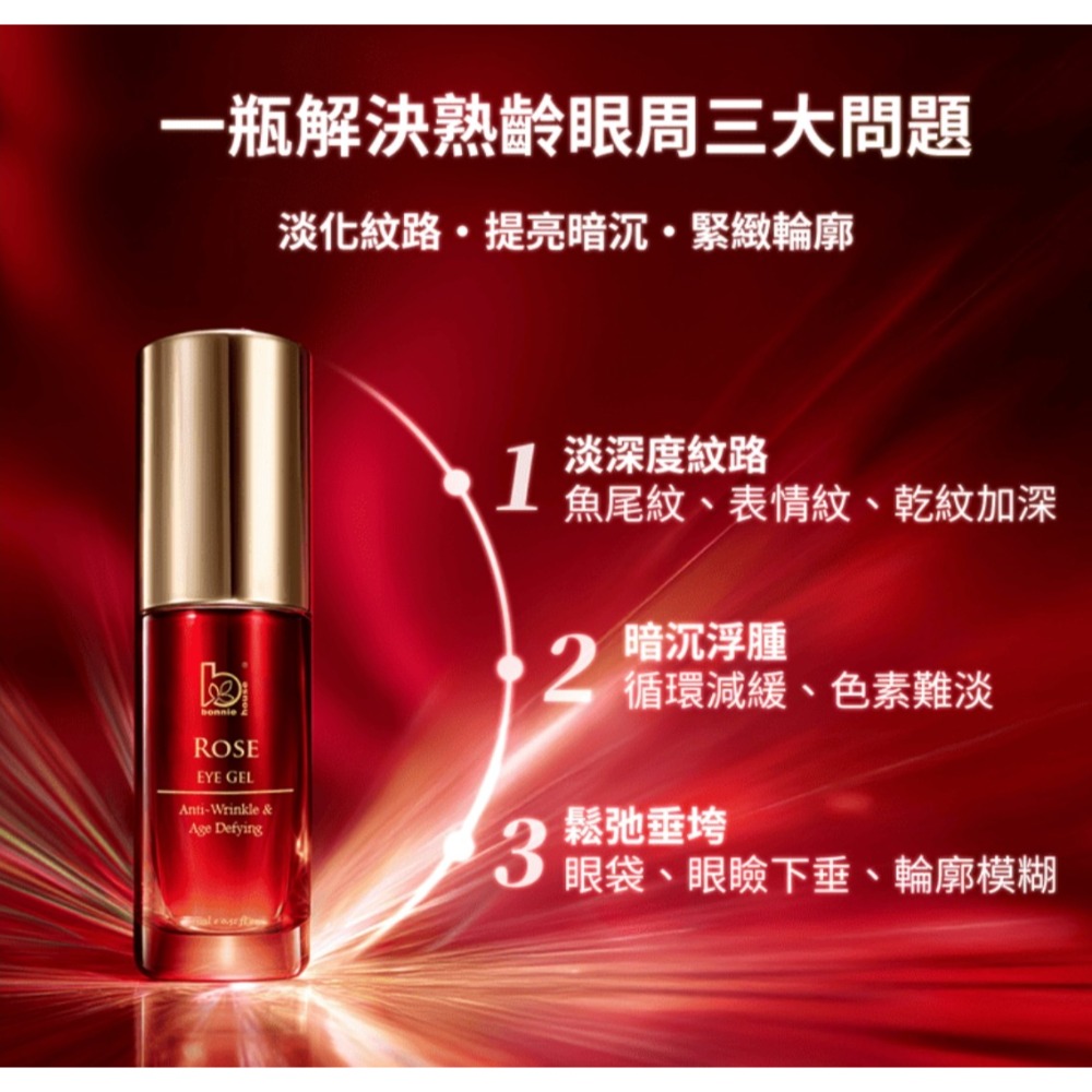 Bonnie House賦活拉提玫瑰靚眼精華15ml/瓶💕BONNIE HOUSE  亮眼精粹雙效滾珠棒-細節圖2