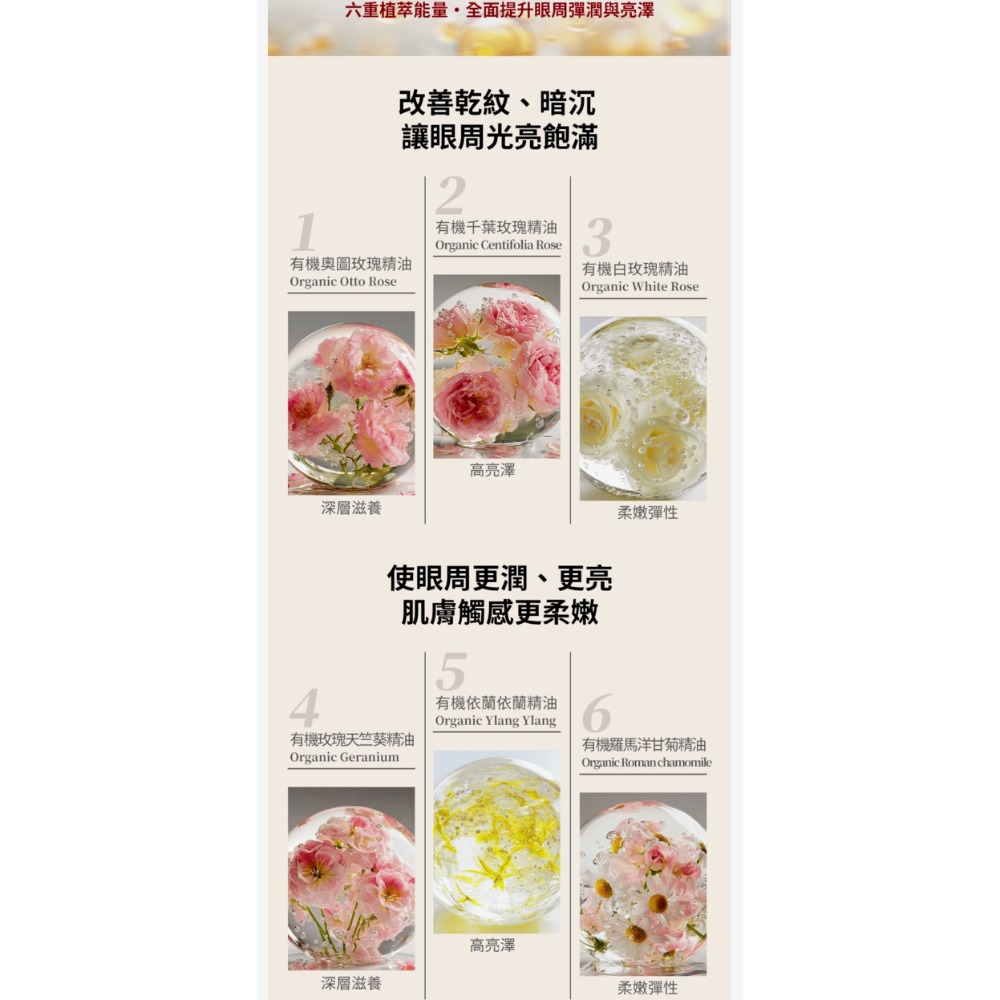 Bonnie House賦活拉提玫瑰靚眼精華15ml/瓶💕BONNIE HOUSE  亮眼精粹雙效滾珠棒-細節圖5