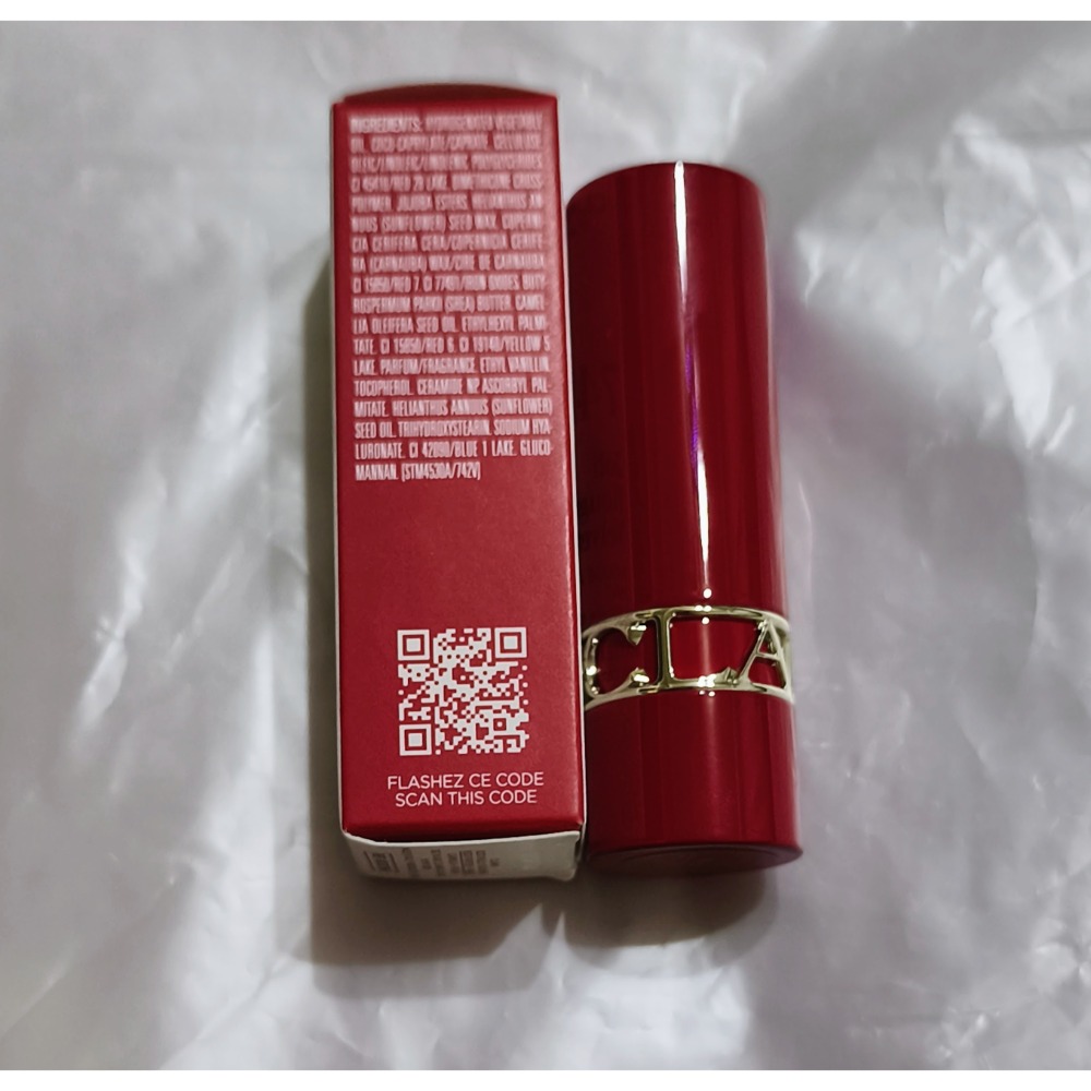 CLARINS克蘭詩 吻我時尚絲絨唇膏3.5g 色號742V效期2027.09-細節圖4