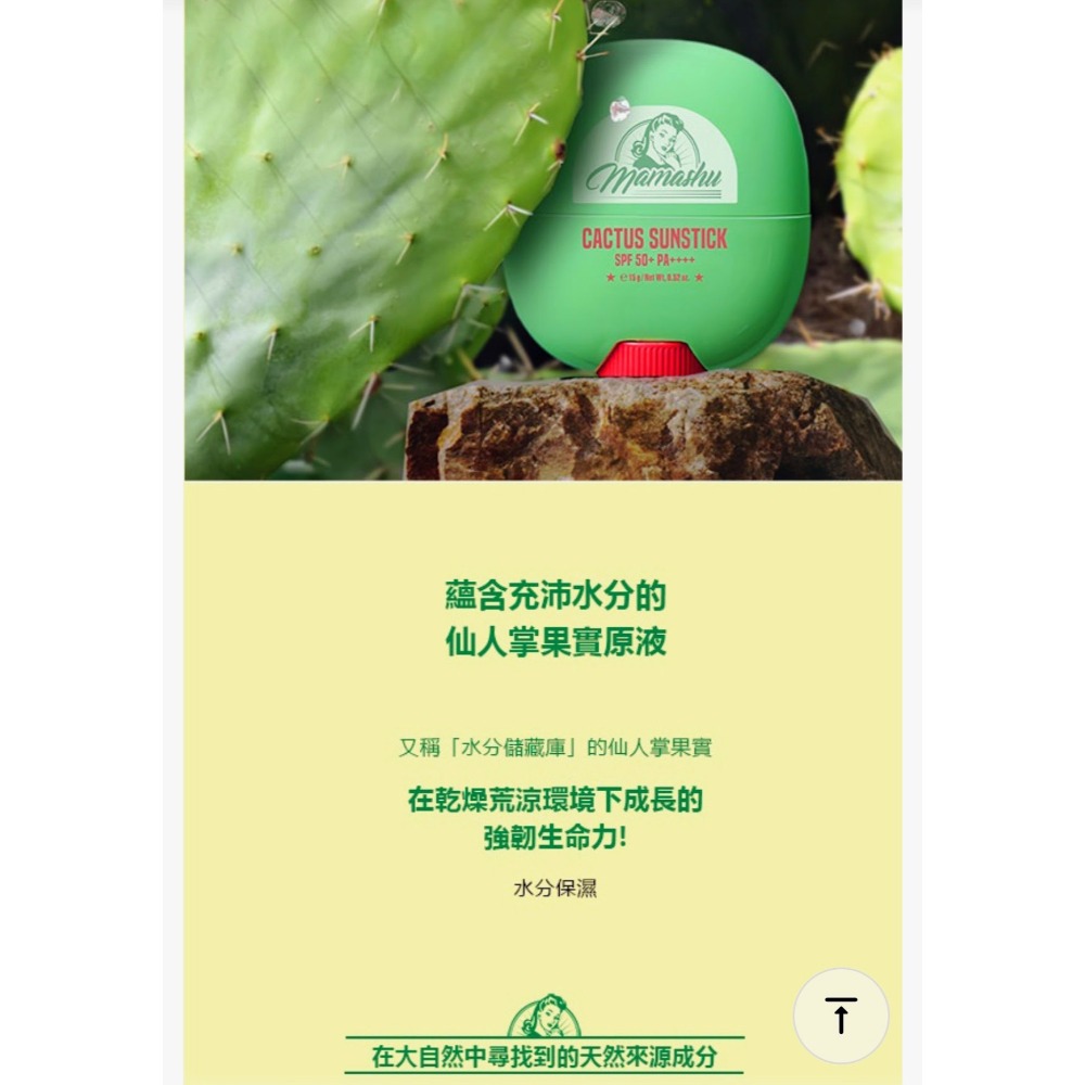 🌵韓國MAMASHU仙人掌防曬棒SPF50+PA++++15g 現貨🌵韓國MAMASHU仙人掌防曬噴霧 60ml-細節圖3