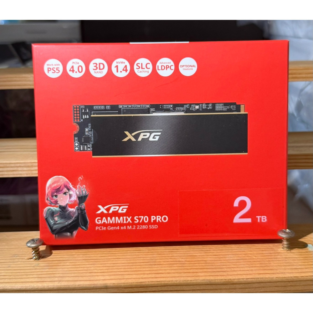 GAMMIX S70 PRO PCIe Gen4 x4 M.2 2280 固態硬碟2TB-細節圖2