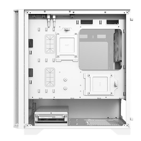 捷特 德隆 montech AIR 100 LITE 純白版 無光 機殼-細節圖5