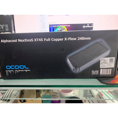 捷特 Alphacool NexXxoS XT45 Full Copper X-Flow 240mm