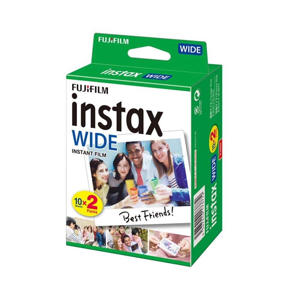 【富士Fujifilm】instax WIDE 寬幅白邊底片 20張入 雙片裝 拍立得底片 公司貨✨🎞️-細節圖2