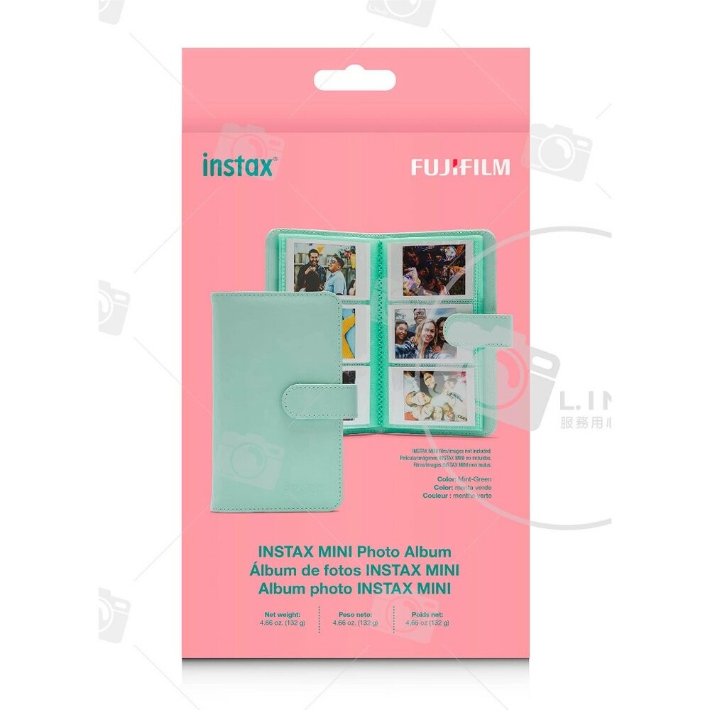 💯公司貨 原廠皮質相本  限時特價 富士 instax mini album 可放108張底片 拍立得 相本-規格圖7