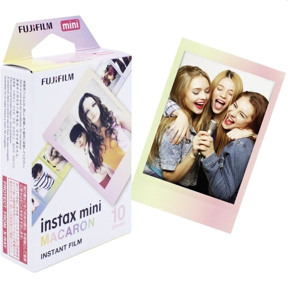 ✨富士🎞️ instax mini 馬卡龍 拍立得 底片 Macaron 漸層邊框 造型底片 現貨📸🌈-細節圖4