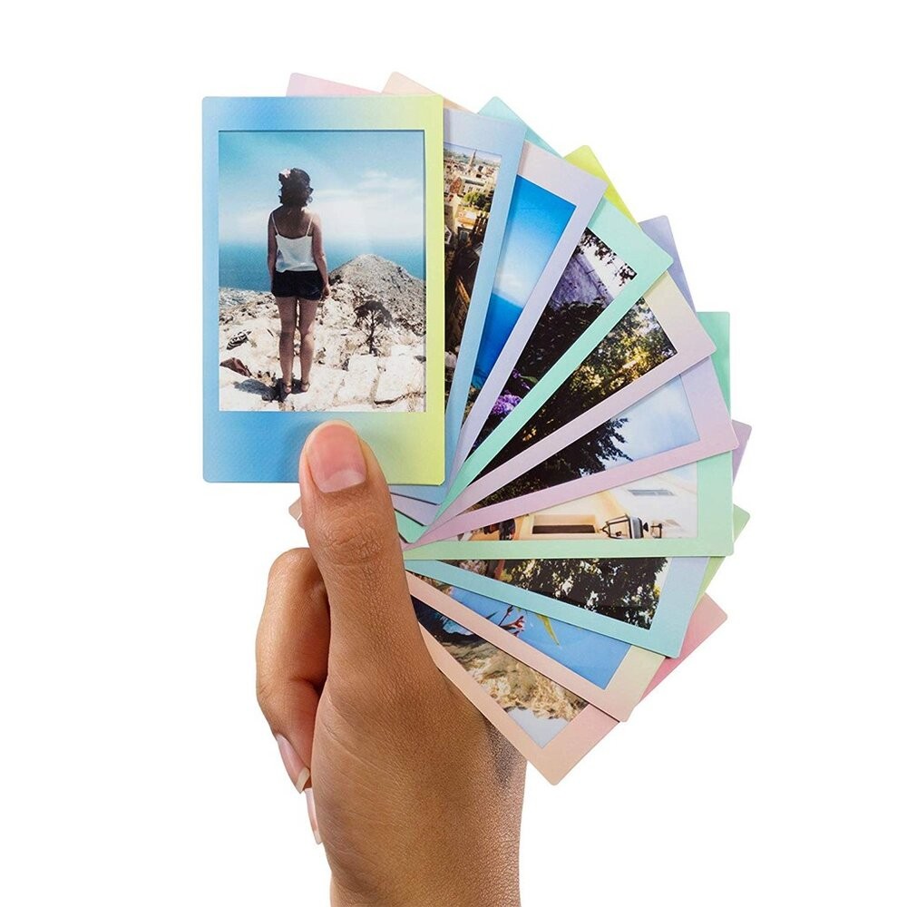 ✨富士🎞️ instax mini 馬卡龍 拍立得 底片 Macaron 漸層邊框 造型底片 現貨📸🌈-細節圖5