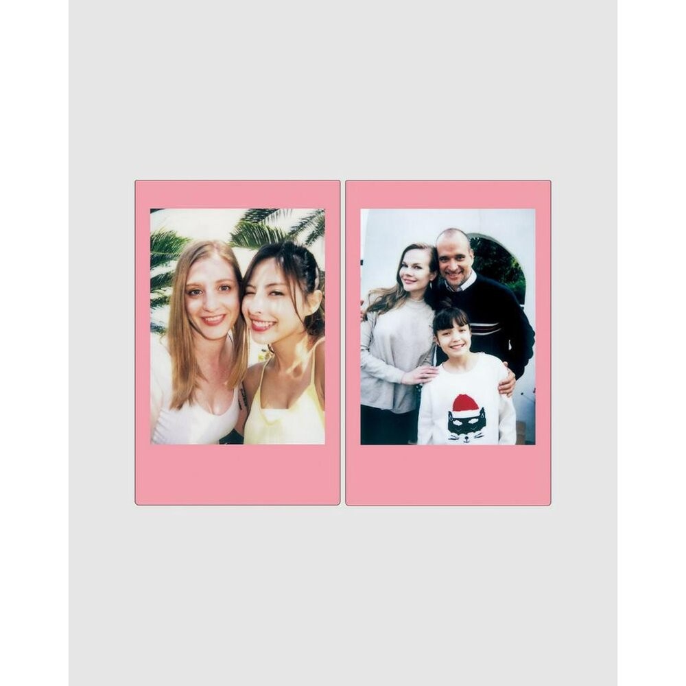 ✨富士📸 Instax Mini 粉紅檸檬 拍立得 底片 10張入 甜心粉紅邊框 現貨📸-細節圖3