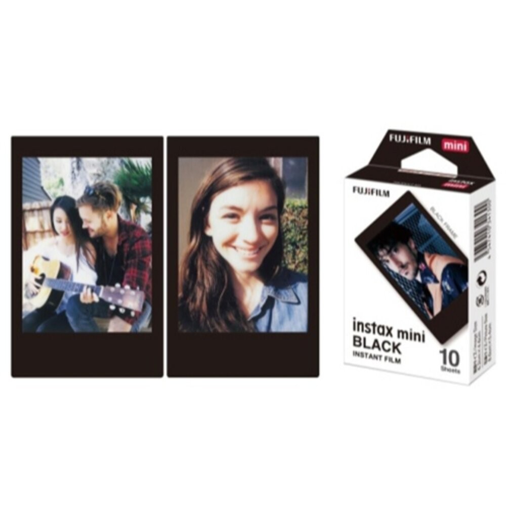 ✨富士Fujifilm🎞️ instax mini 黑色邊框 黑邊 底片 10張入 黑框 拍立得 現貨📸🖤-細節圖4