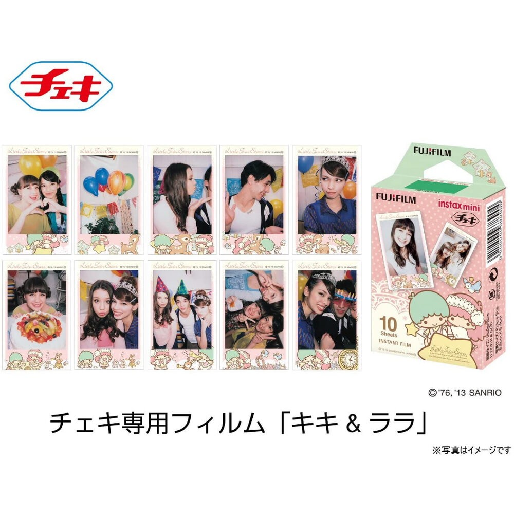 💯正品📸 雙子星 底片 三麗鷗 FUJIFILM Instax mini 富士 拍立得 卡通 彩色 kikilala-細節圖2