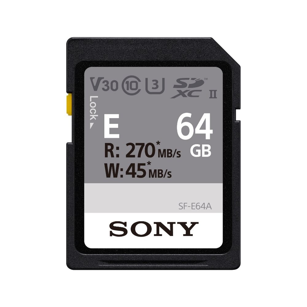 🚀 現貨 Sony SF-E64A 64GB UHS-II 記憶卡 富士 X100VI V XT50 Sony GR3-細節圖2