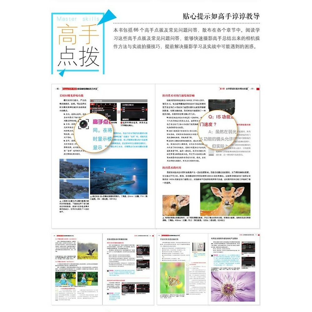 💯正版 快速出貨 Canon EOS 90D數碼單反攝影技巧大全  攝影書 攝影書 教學 工具書 簡體書-細節圖5