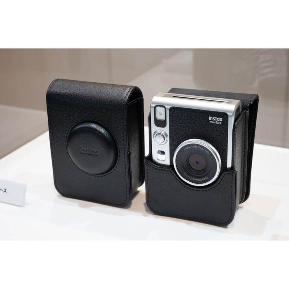 📷現貨 💯正品 富士 Fujifilm instax mini EVO 專用配件 原廠皮套 副廠皮套 鋼化膜 透明殼-細節圖5