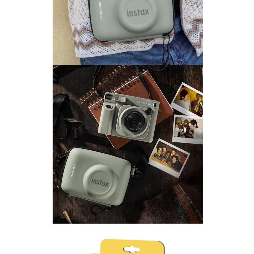 💯正品 公司貨 現貨 富士 原廠 Instax WIDE400 WIDE 400 相機皮套 皮套 相機包 保護套 官方-細節圖9