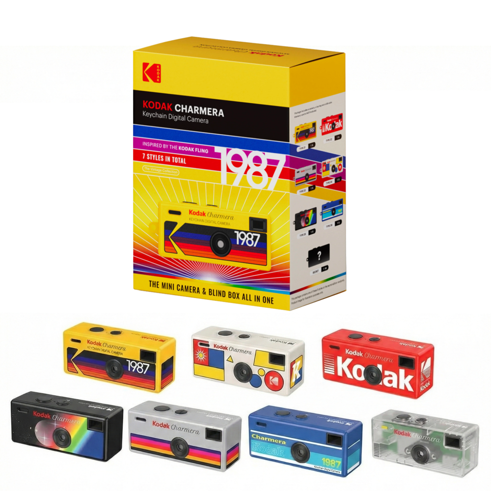 【限時購】 🔥現貨 快速出貨 KODAK Charmera 柯達 迷你相機 盲盒 鑰匙圈 隨身機-細節圖2