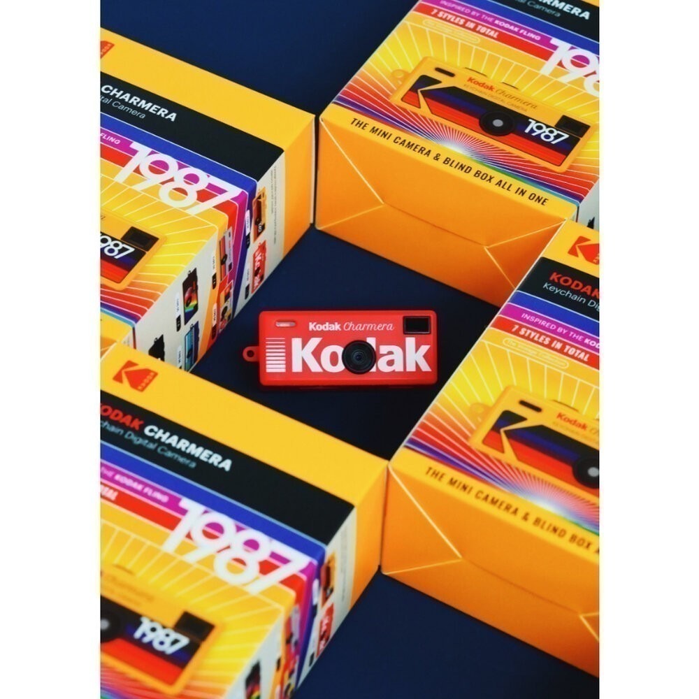 【限時購】 🔥現貨 快速出貨 KODAK Charmera 柯達 迷你相機 盲盒 鑰匙圈 隨身機-細節圖7