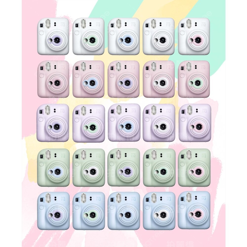 💯正品 現貨 拍立得  FUJIFILM instax mini12 MINI 12 專用 自拍鏡 近攝鏡 撞色計畫📸-細節圖9