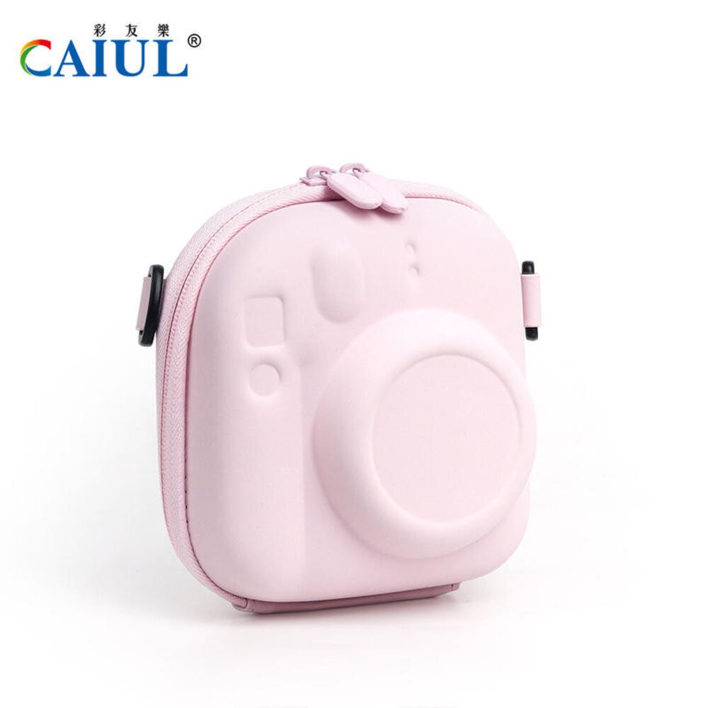 📸 拍立得硬殼收納包 🍪 EVA防震 mini 12 11 40 99 8 9 通用相機包 附背帶 拍立得包 糖果色系✨-細節圖6