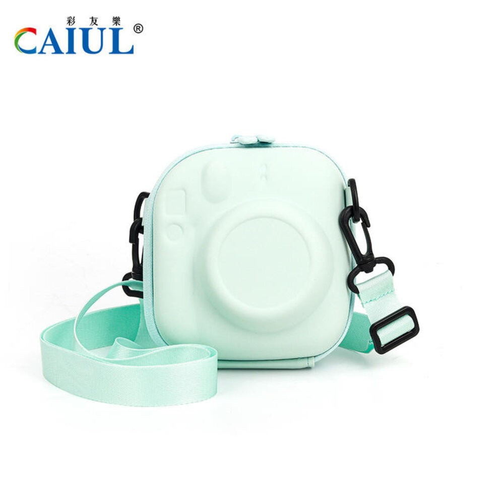 📸 拍立得硬殼收納包 🍪 EVA防震 mini 12 11 40 99 8 9 通用相機包 附背帶 拍立得包 糖果色系✨-細節圖10