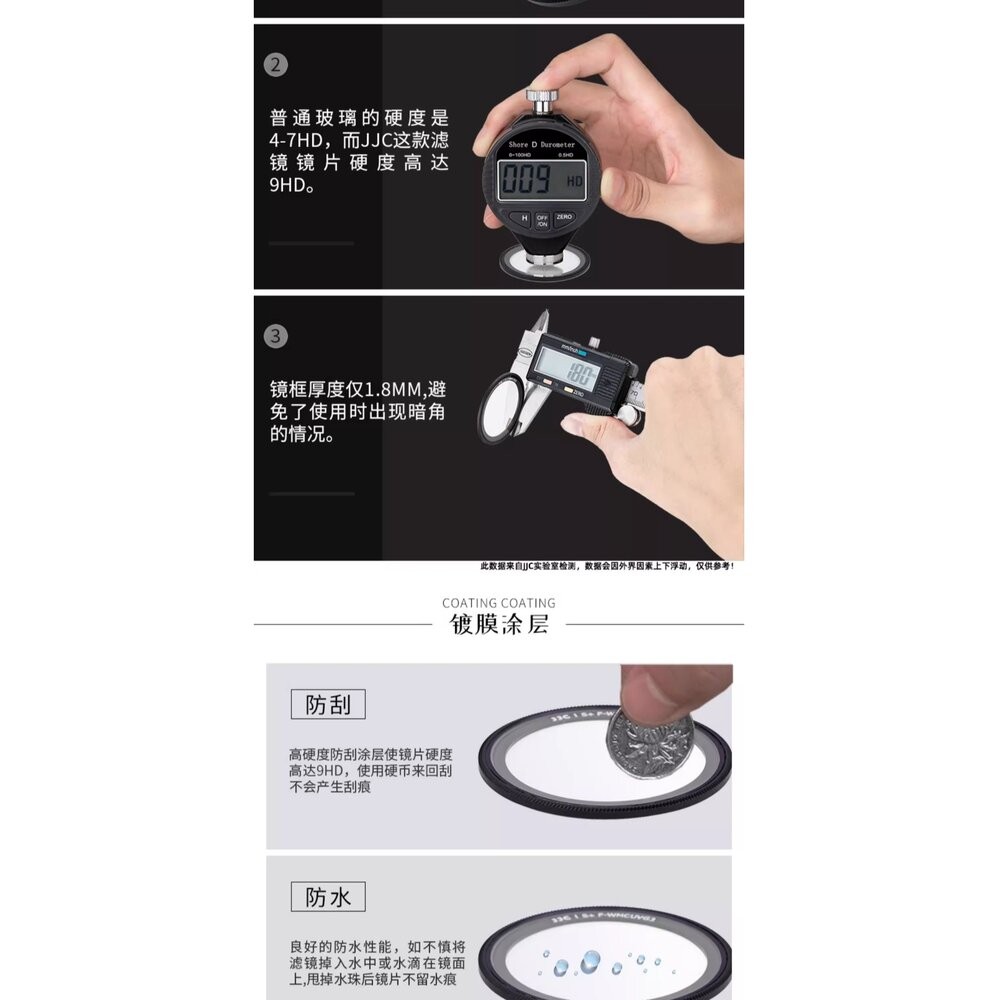 JJC 公司貨 適用理光GR3濾鏡UV鏡GR3X GR2 GRIIIX GRIII HDF 鏡頭保護鏡防塵配件 台灣出貨-細節圖8