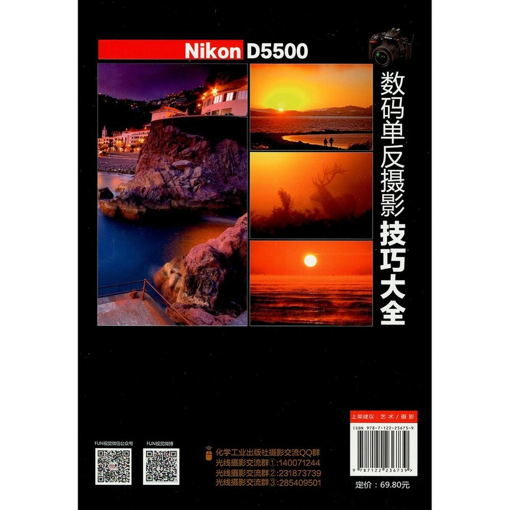 Nikon D5500數碼單反攝影技巧大全 攝影書籍 攝影書 攝影書 教學 工具書 正版書-細節圖3