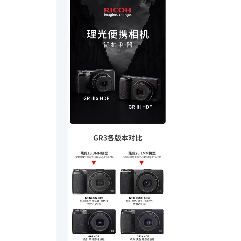 💯正品 平輸 24期0利率 RICOH GRIIIx GR3 GRIII HDF 送記憶卡電池座充 一年保固 宅配免運-細節圖11