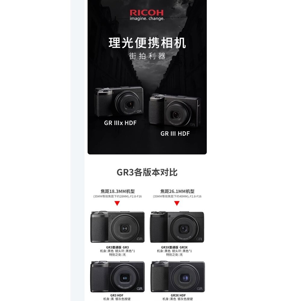 💯正品 平輸 分期0利率 RICOH GRIIIx GR3 GRIII HDF 送記憶卡電池座充 一年保固 宅配免運-細節圖11