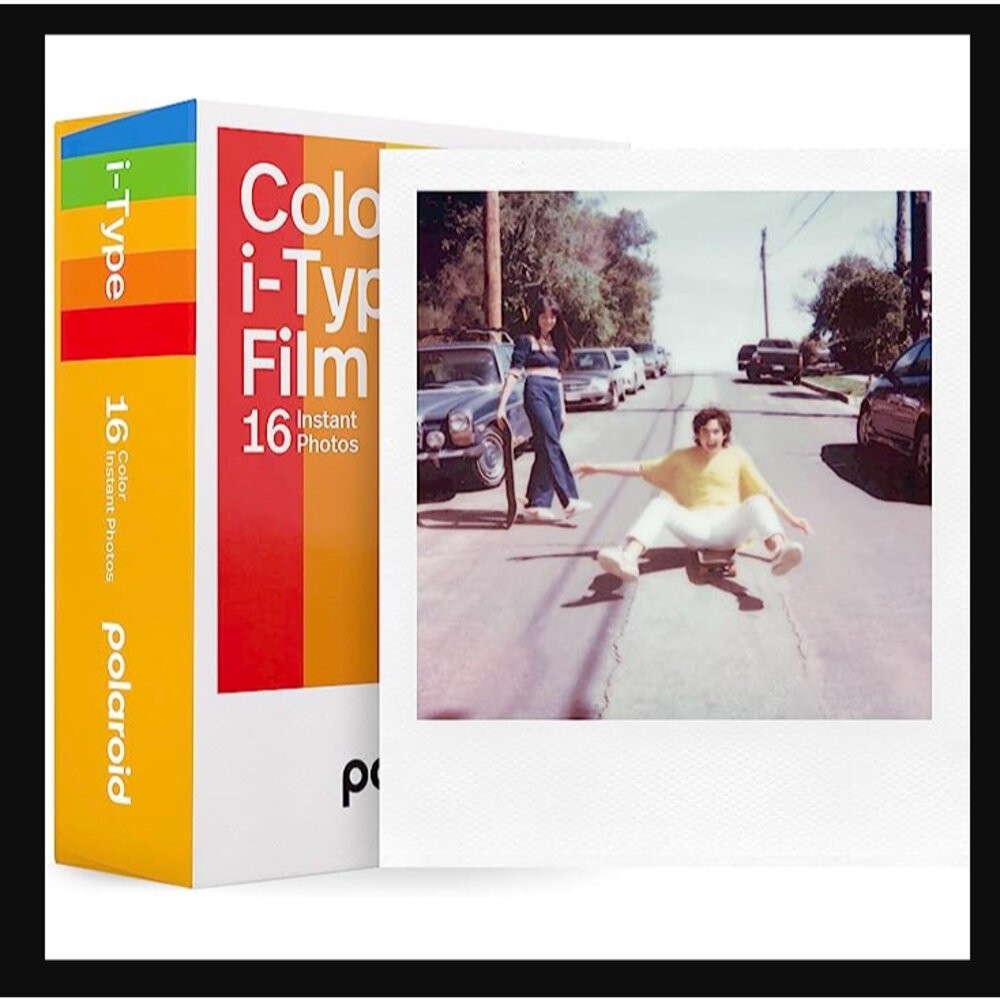 i-Type 彩色白框雙包裝相紙DIF6