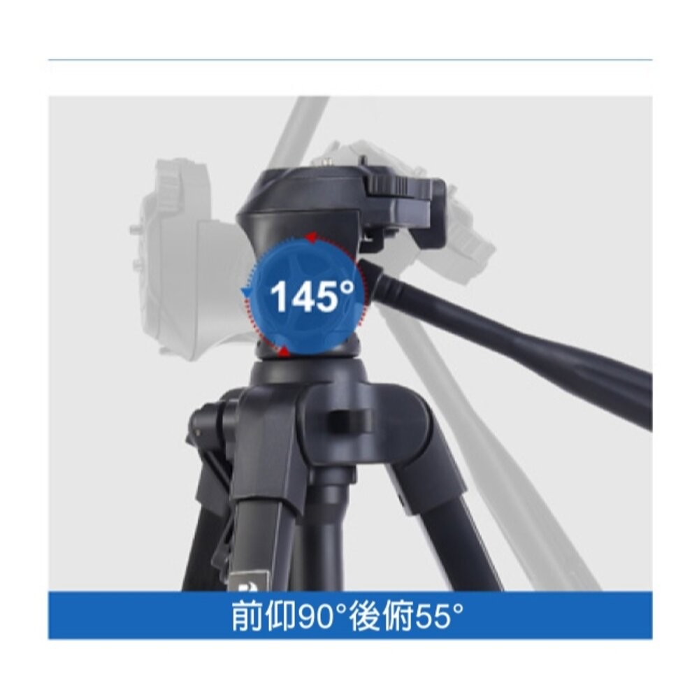 📷現貨 💯公司貨 BENRO 百諾 T980 鋁合金三腳架雲台套組 專業錄影/攝影/直播穩定支撐-細節圖4