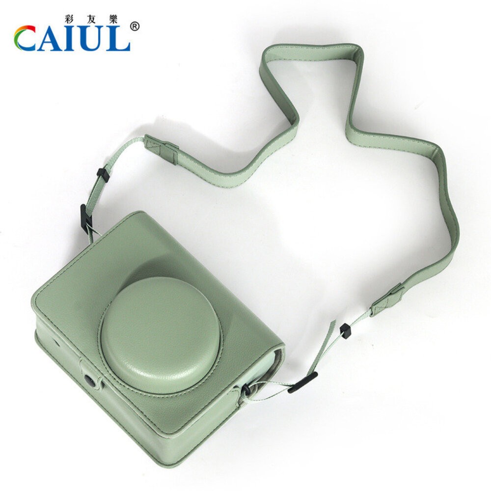 💯正品 WIDE 400 復古皮質 保護套 三色任選 經典皮紋 原廠級防護 黑/棕/綠 復古撞色設計 相機包 皮套 📸-細節圖6