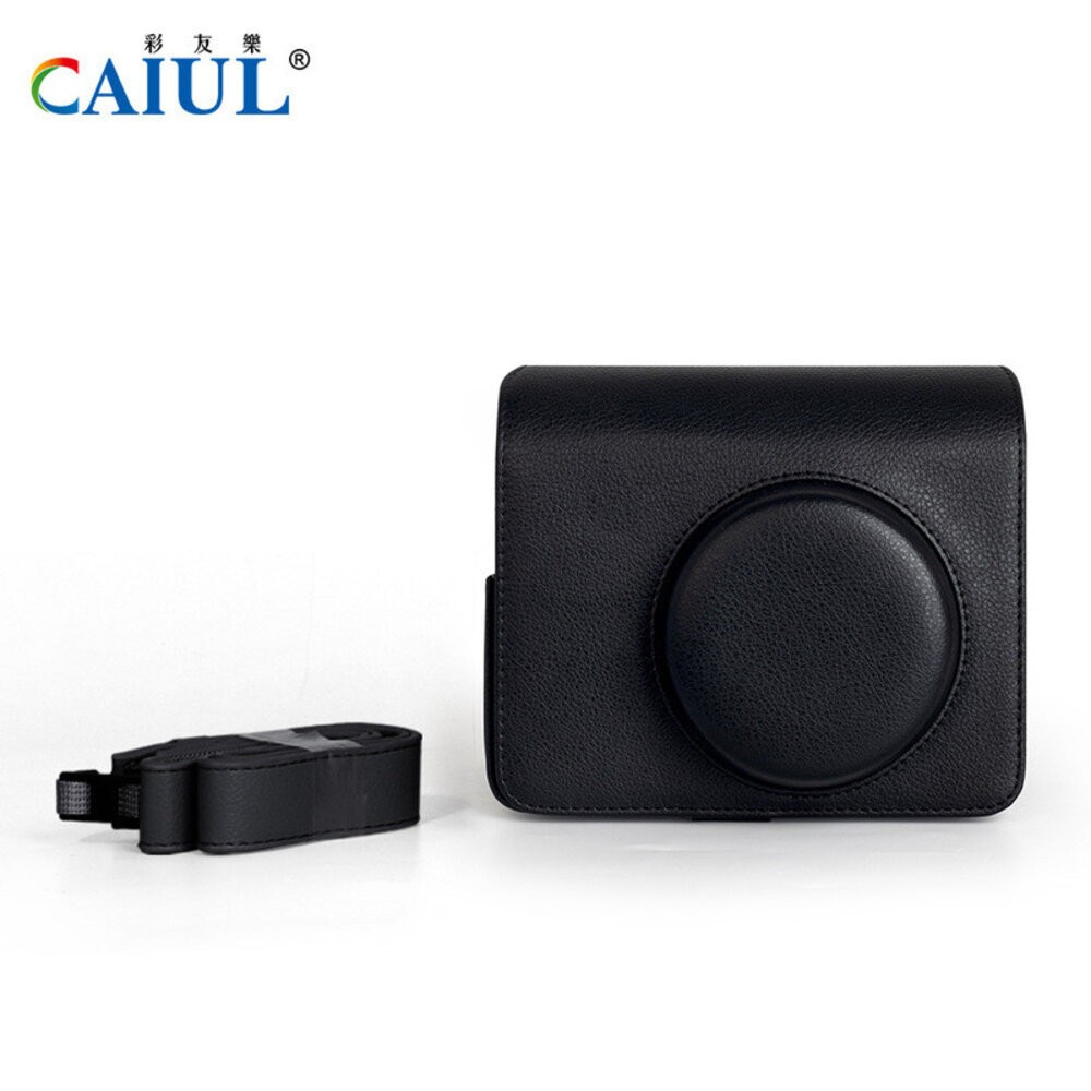 💯正品 WIDE 400 復古皮質 保護套 三色任選 經典皮紋 原廠級防護 黑/棕/綠 復古撞色設計 相機包 皮套 📸-細節圖7