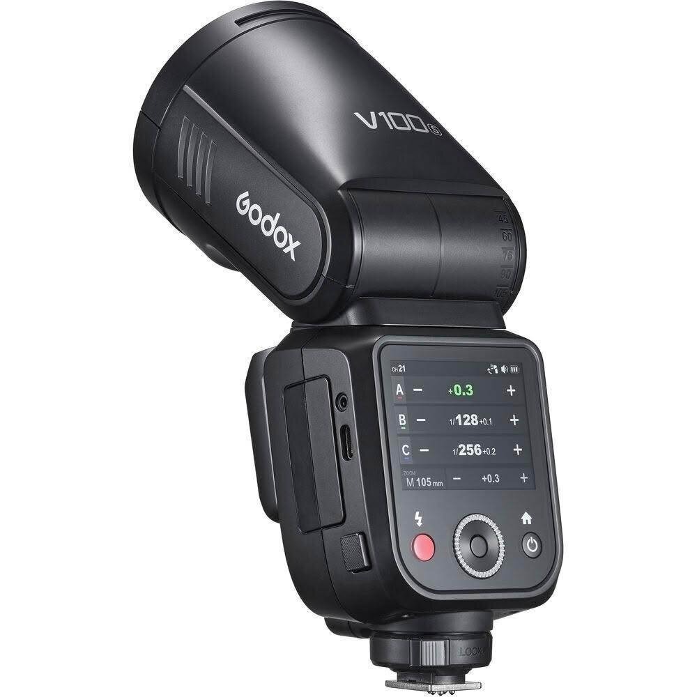 💯正品【台灣總代理公司貨】神牛 Godox V100 TTL 圓形閃光燈 - 輕巧便攜，專業補光利器！ ✨-細節圖4
