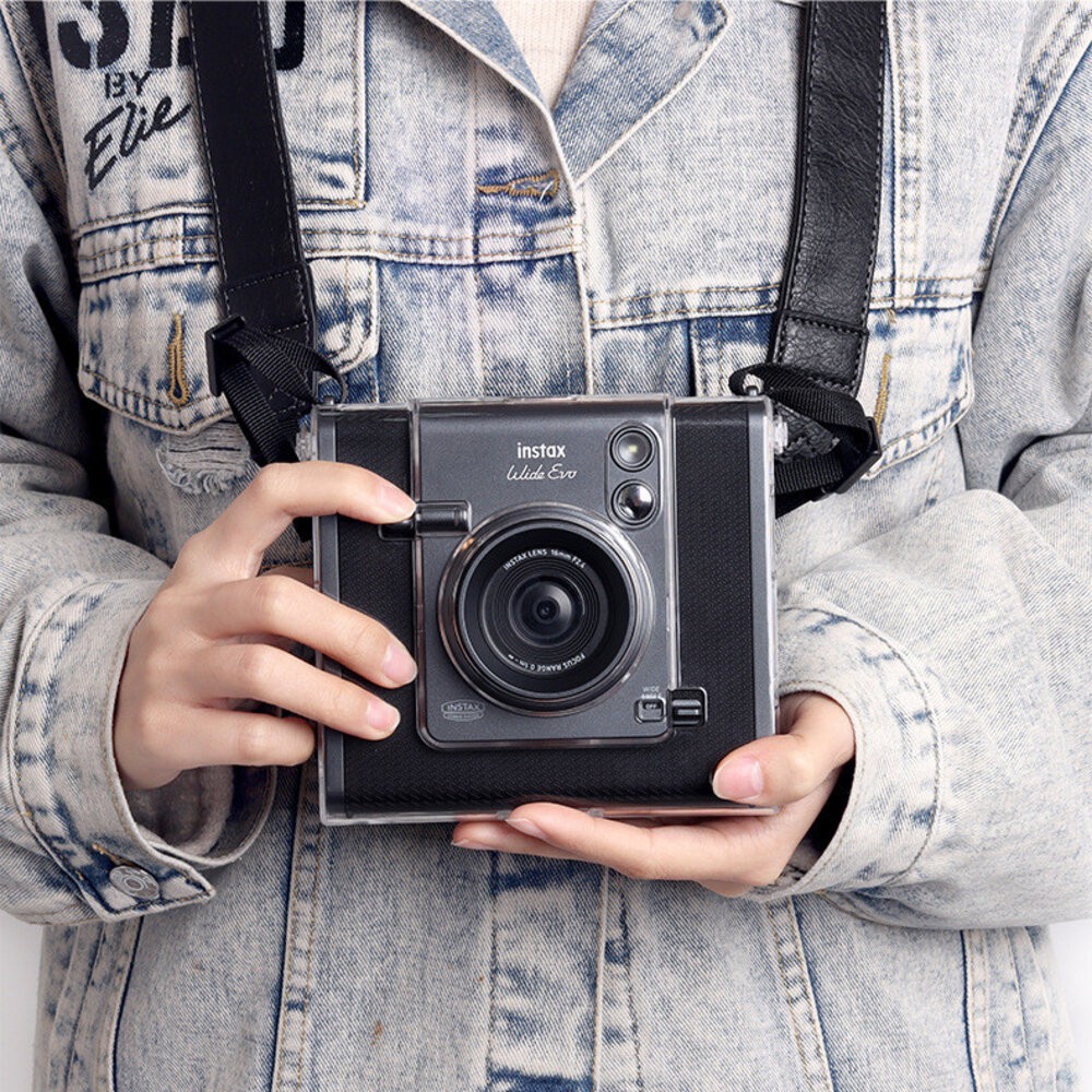 富士 新款 拍立得 wide evo 保護殼 復古斜背相機包 鋼化膜 記憶卡-細節圖2