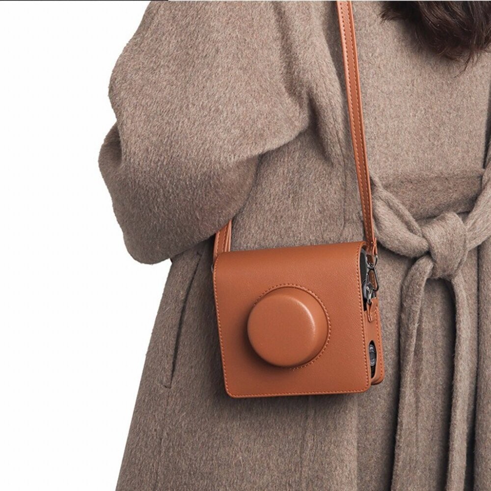 富士 新款 拍立得 wide evo 保護殼 復古斜背相機包 鋼化膜 記憶卡-細節圖3