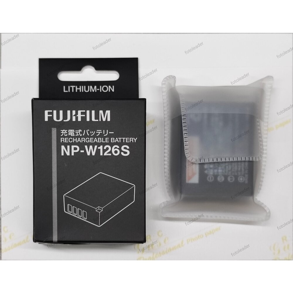 💯正品  富士 原廠電池 NP-W126S W126 盒裝電池 X100VI X-T30 X-T50 XS10 XM5-規格圖8