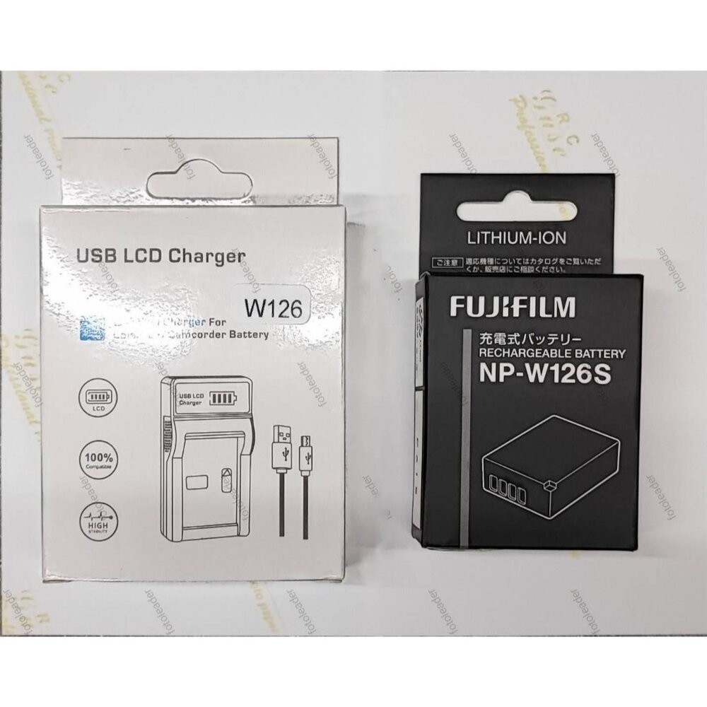 💯正品  富士 原廠電池 NP-W126S W126 盒裝電池 X100VI X-T30 X-T50 XS10 XM5-規格圖8