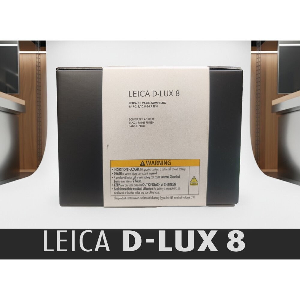 📷現貨 Leica 24期0利率 D-LUX 8 徠卡 D-LUX8 經典可樂標 4/3吋傳感器 公司貨2Y保固 隨身機-細節圖3