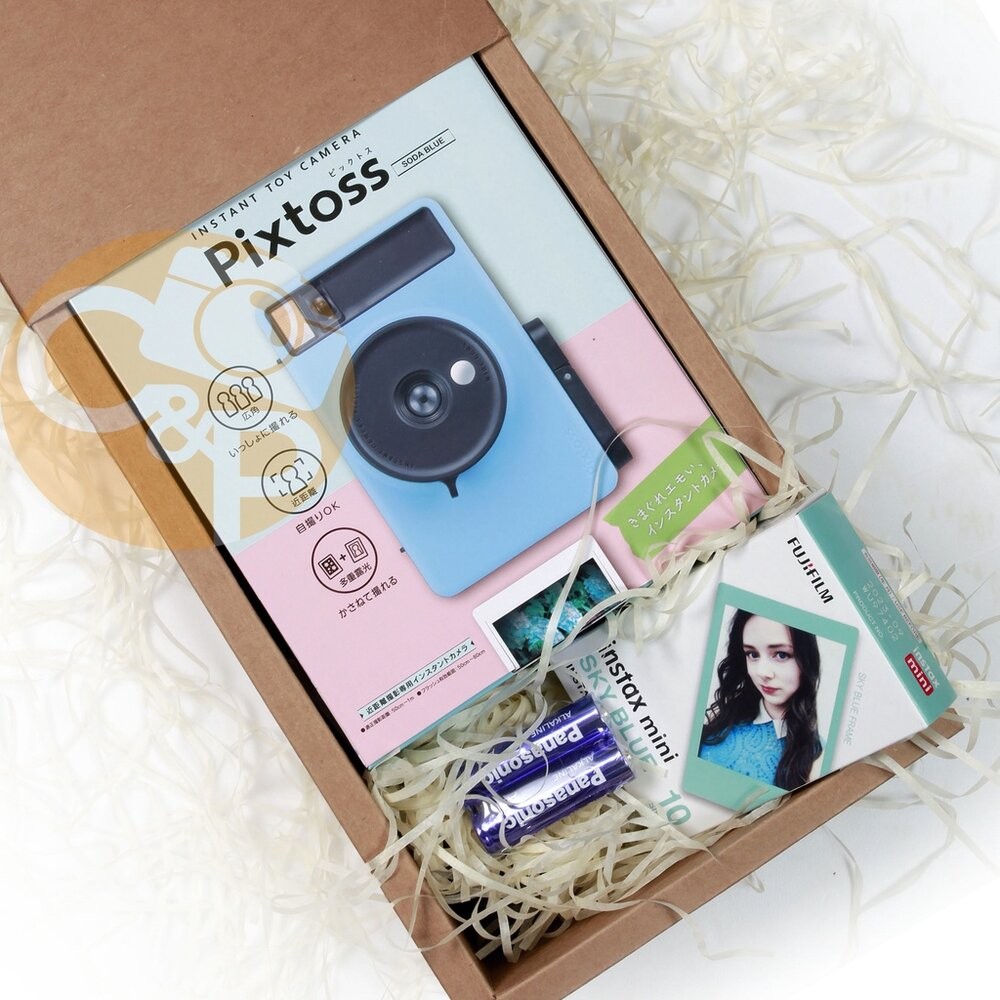 💯正品 蜜桃粉📸Pixtoss 復古 手動 拍立得 相機 mini 底片 廣角 可重複曝光  禮盒 情人節 禮物 交換-細節圖5