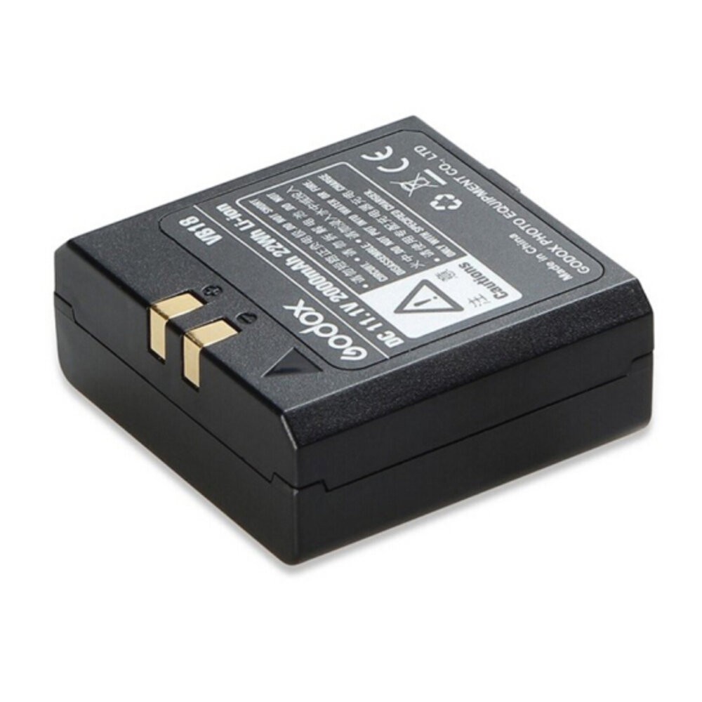 公司貨 神牛（GODOX）VB-18 VB18 閃光燈電池 鋰電池 V860 V850 V860II 機頂燈-細節圖4