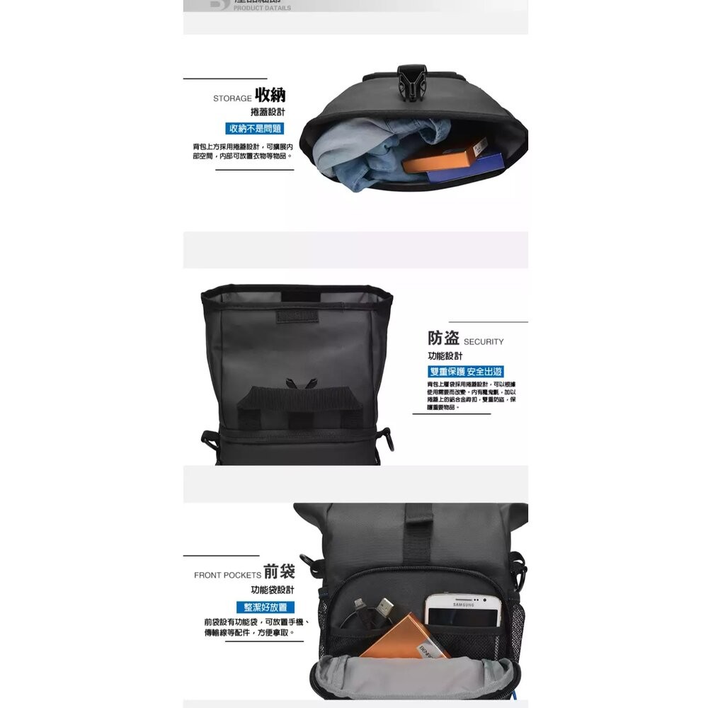 BENRO 微行者 INCOGNITO S20 單肩包 卡其色  EOS R NIKON Z X-T 5 4 小-細節圖7