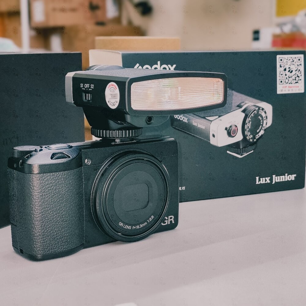 💯正品公司貨 Godox Lux Junior 復古 機頂 閃光燈 適用底片機 數位機 GRIII GRIIIx GR3-細節圖5