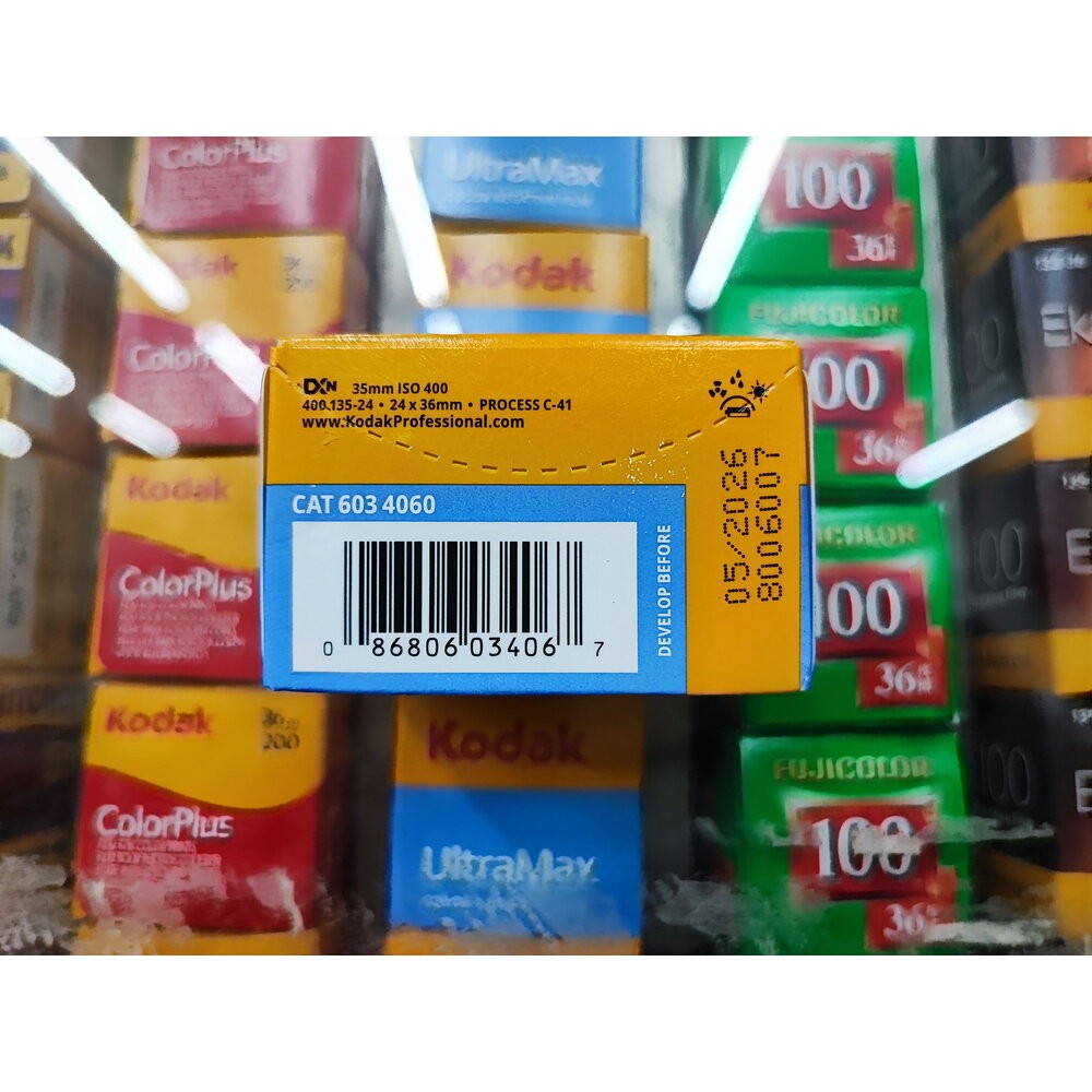 💯正品 公司貨 UltraMAX 400 36張 135 底片 Kodak 柯達 彩色負片 軟片 35mm m38 高速-細節圖3