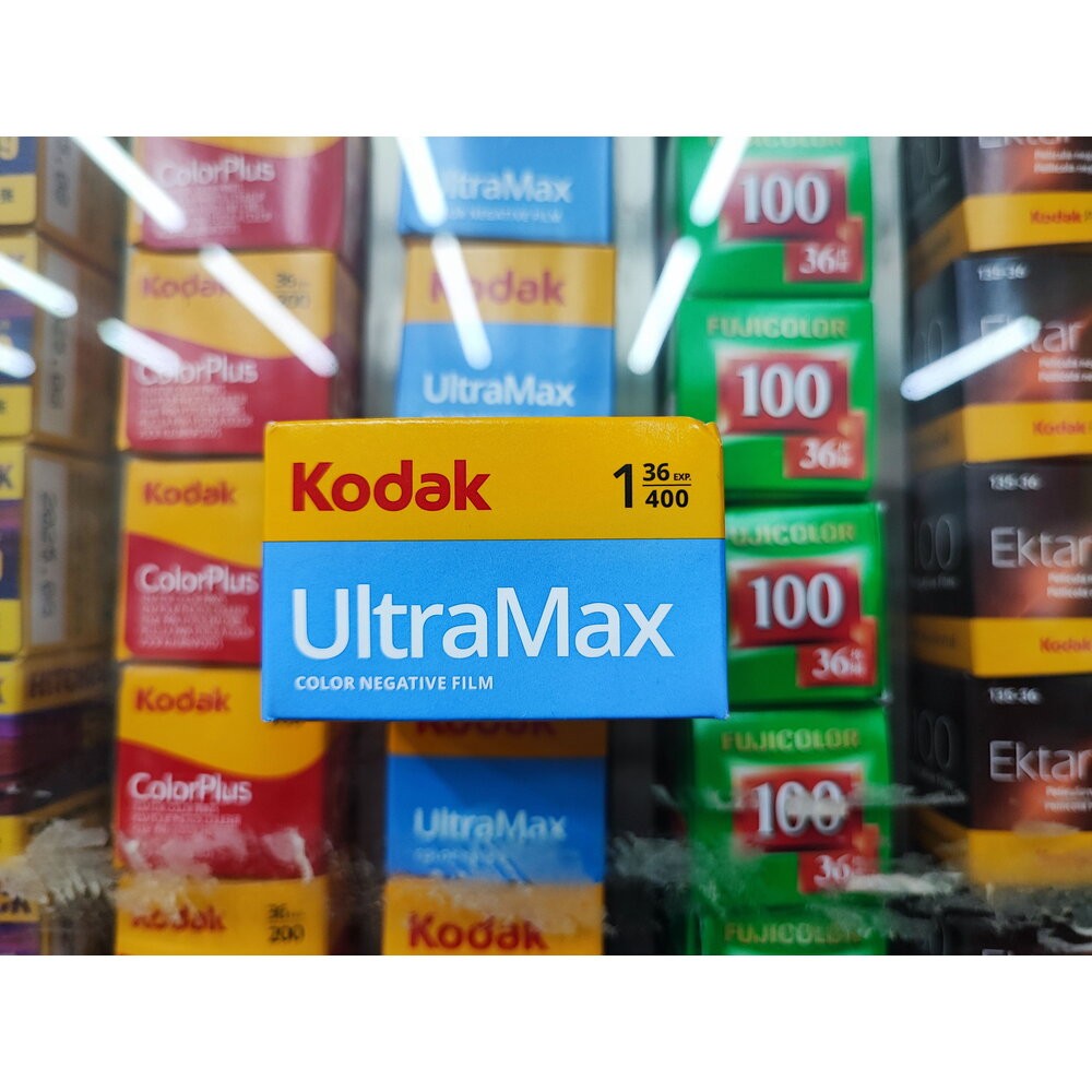 💯正品 公司貨 UltraMAX 400 36張 135 底片 Kodak 柯達 彩色負片 軟片 35mm m38 高速-細節圖4